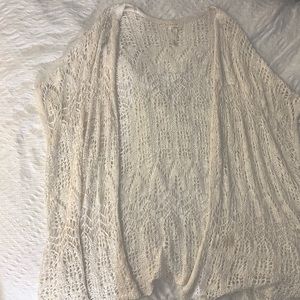 Knitted Sleeveless Cardigan